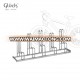 5 Bike Storage Rack In Public , Hot Galvanized Stand Bicycle Parking Rack, Bike Stand