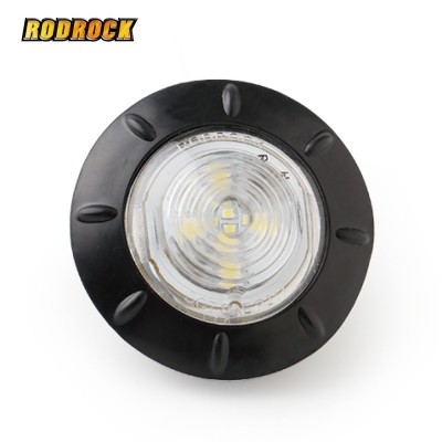 1-1/4" ROUND LED SIDE MARKER LIGHT/ LED TRAILER CLEARANCE LIGHTS - GROMMET