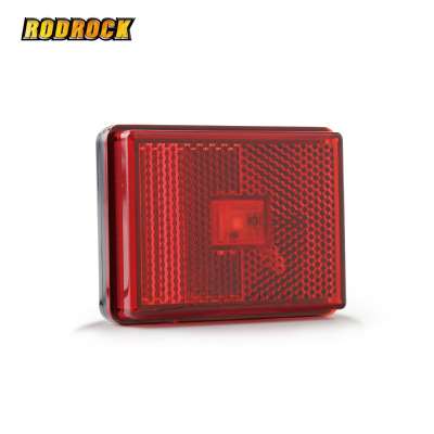 RECTANGULAR LED SIDE MARKER LIGHT/ LED TRAILER CLEARANCE LIGHTS - STUD MOUNT