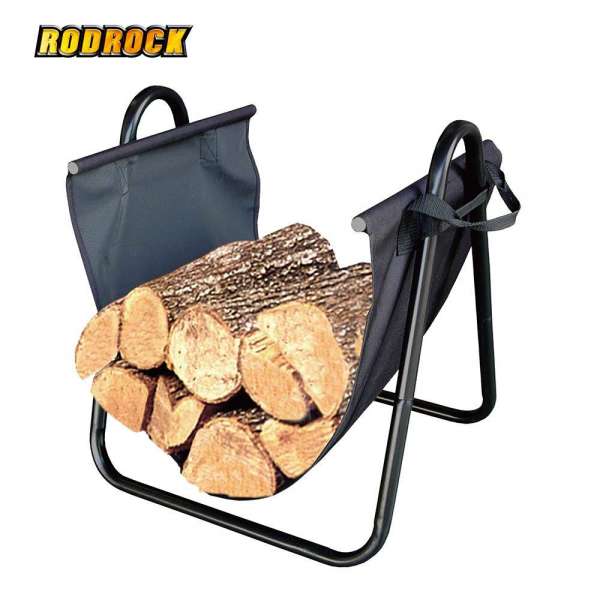 Fireplace Firewood Log Carrier and Log Rack