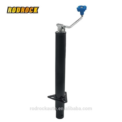 2000lbs 15inch lift Round tube Black A-Frame Trailer Jack Topwind