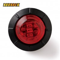 3/4" ROUND LED SIDE MARKER/ LED TRAILER CLEARANCE LIGHT - GROMMET