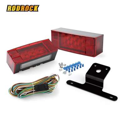 8" SUBMERSIBLE LOW-PROFILE LED TRAILER LIGHT KIT - OVER 80"